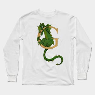 Green Dragon Letter G 2023 Long Sleeve T-Shirt